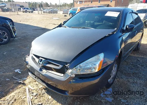 2003 Honda Accord 2.4 Lx из США, поврежденный, VIN 3HGCM56333G702458